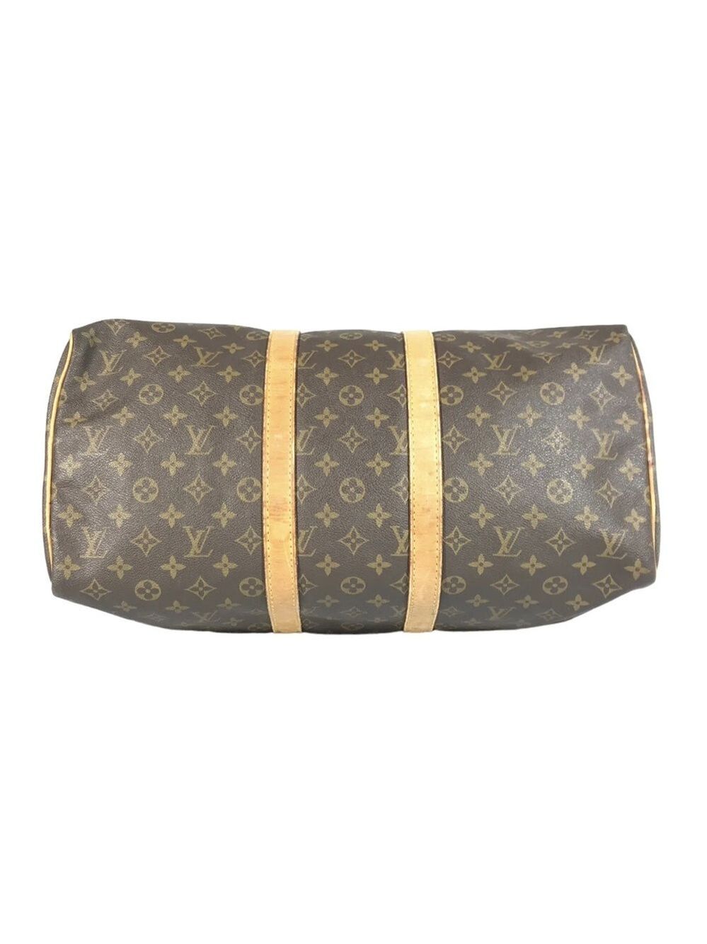 Authentic Louis Vuitton Classic Monogram Keepall 45 Handbag - Picture 5 of 12